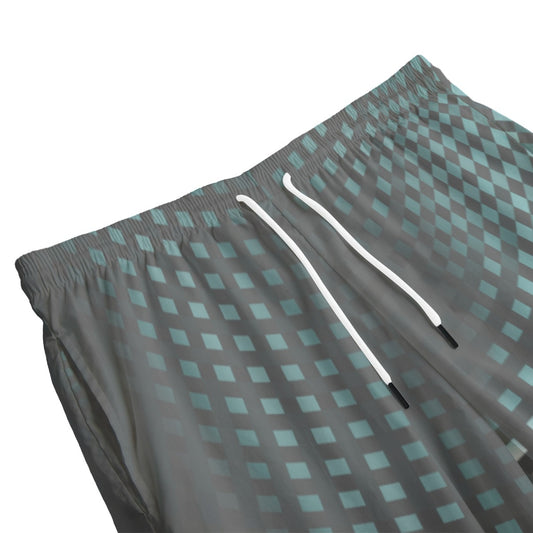 Dizzy Pickle Let's GEO 5T5GZ Men's Pickleball Performance Sports Shorts