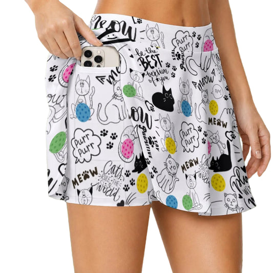 Dizzy Pickle Sassy Women's (16" - 17") Active A-Line Swing Pickleball Skort