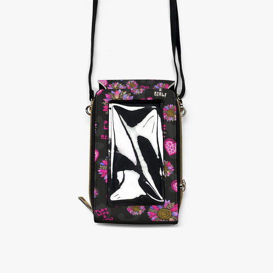 Dizzy Pickle Amber Wild and Free Women's Pickleball Mobile Phone Crossbody Bag