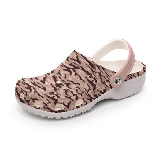 Dizzy Pickle Jan Brown_Blush Women's Pickleball Clogs