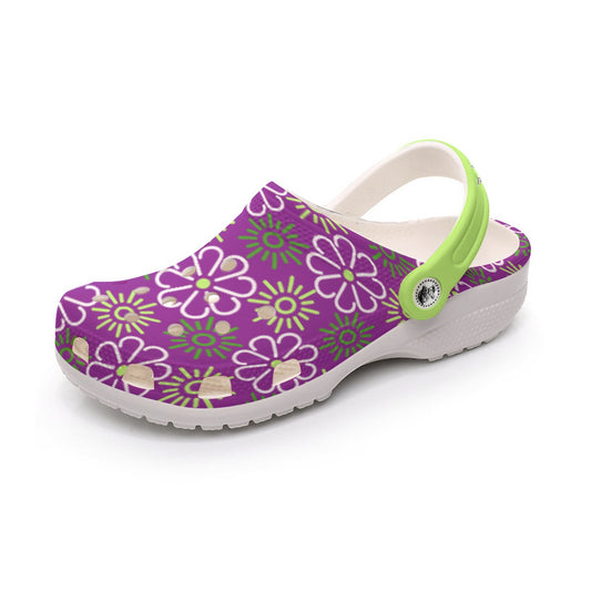 Dizzy Pickle April Purple Women's Pickleball Clogs