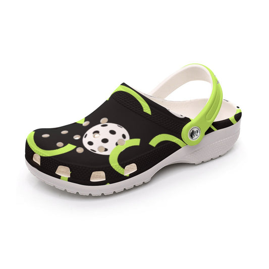 Dizzy Pickle Believe Black Women's Pickleball Clogs