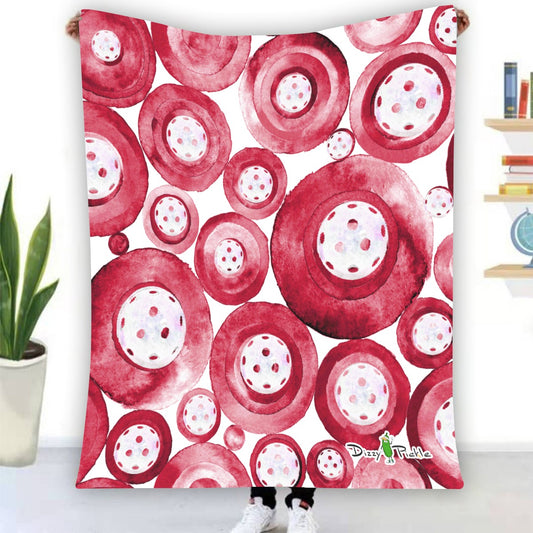 Dizzy Pickle Heidi RW Main Pickleball Courtside Flannel Blanket