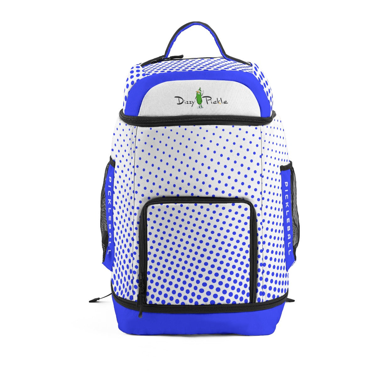 Dizzy Pickle Kim Blue Large Courtside Pickleball Multi-Compartment Backpack with Adjustable Straps
