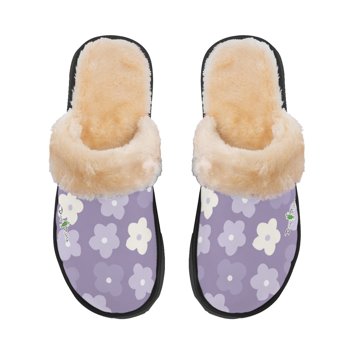 Dizzy Pickle Sophie Bouquet Women's Pickleball Plush Slippers