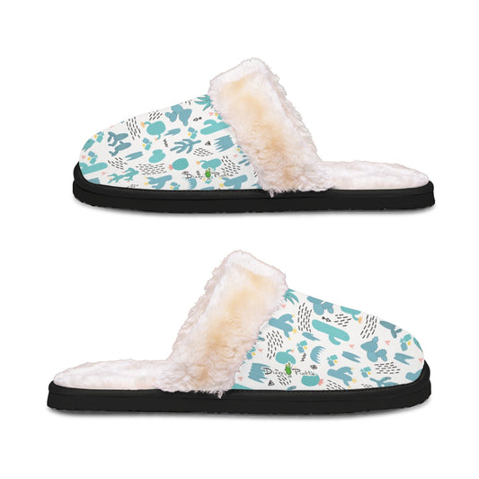 Dizzy Pickle Karen Women's Pickleball Plush Slippers