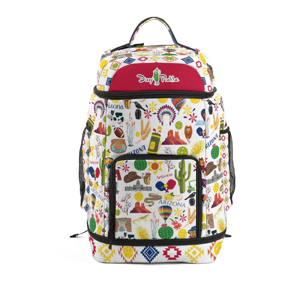Dizzy Pickle Arizona Large Courtside Pickleball Multi-Compartment Backpack with Adjustable Straps