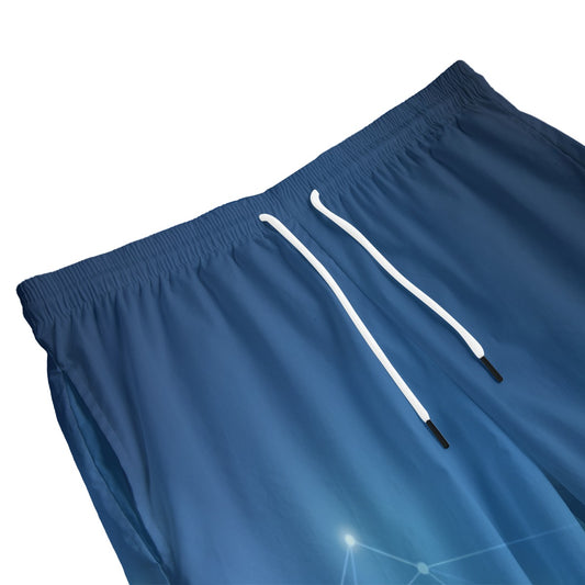 Dizzy Pickle Let's GEO 5T58B Men's Pickleball Performance Sports Shorts