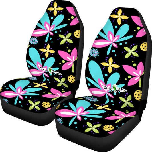 Dizzy Pickle Donna Black Universal Car Seat Cover (Includes a pair of seat covers.)