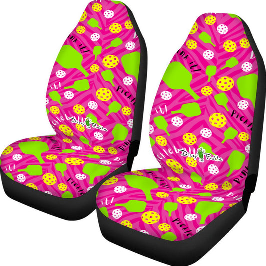 Dizzy Pickle Dinking Diva PG Universal Car Seat Cover (Includes a pair of seat covers.)