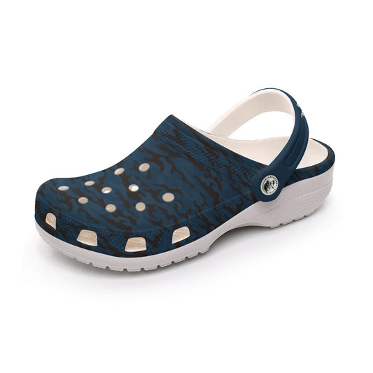 Dizzy Pickle Jan Black_Blue Women's Pickleball Clogs