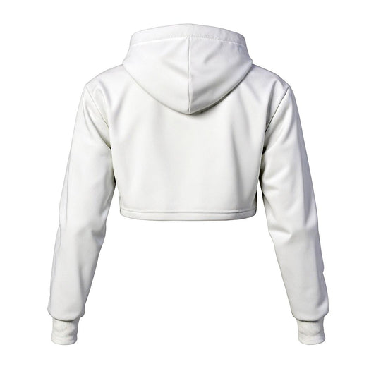 Dizzy Pickle Women's Pickleball Cropped Hoodie - White
