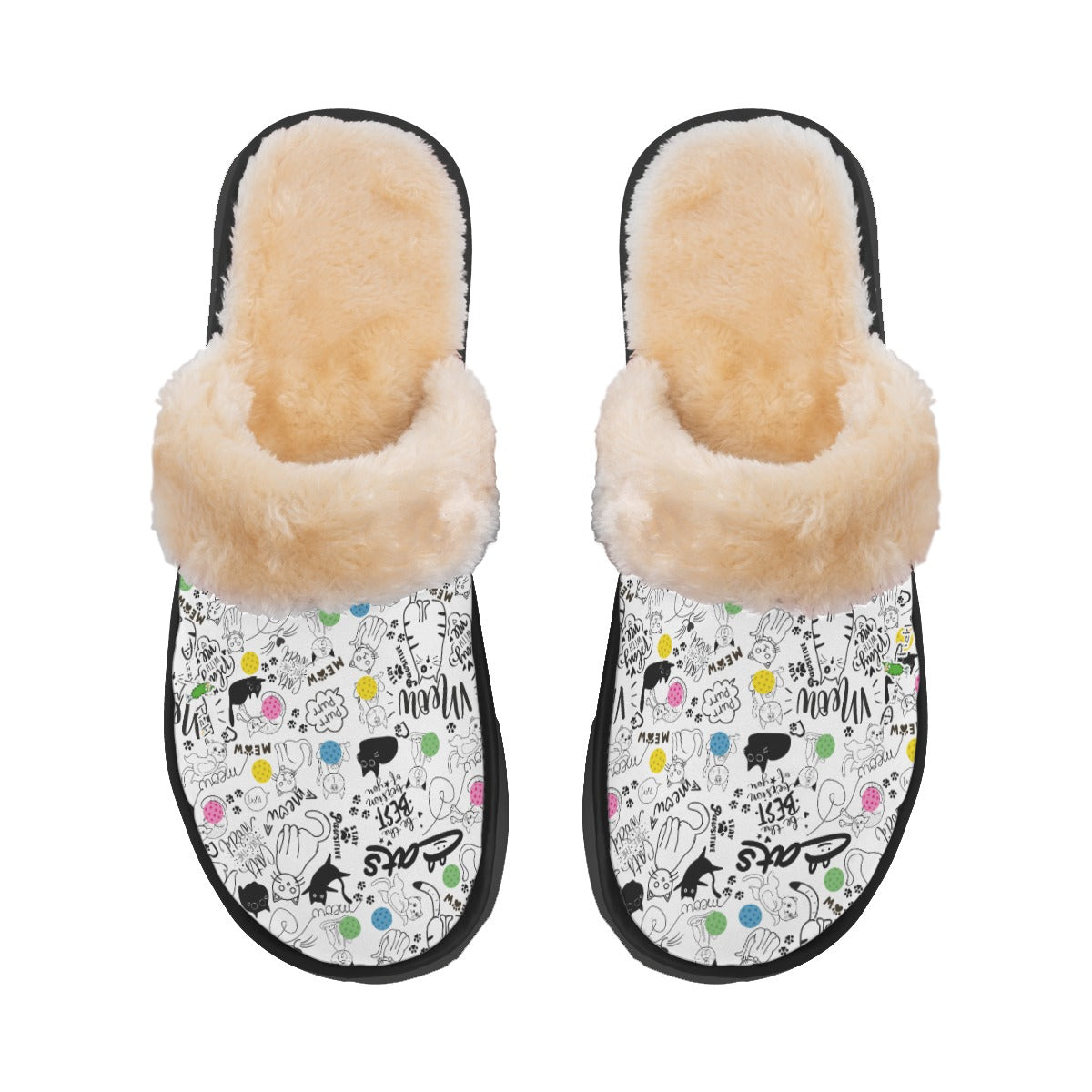 Dizzy Pickle Sassy Women's Pickleball Plush Slippers