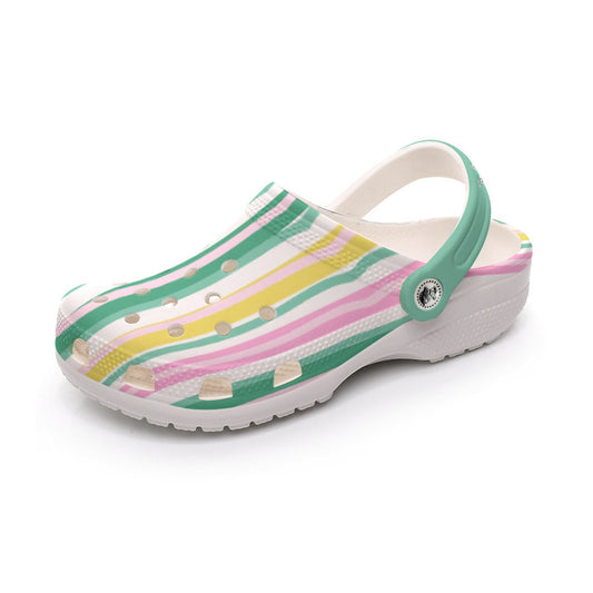 Dizzy Pickle Becky Stripes Women's Pickleball Clogs
