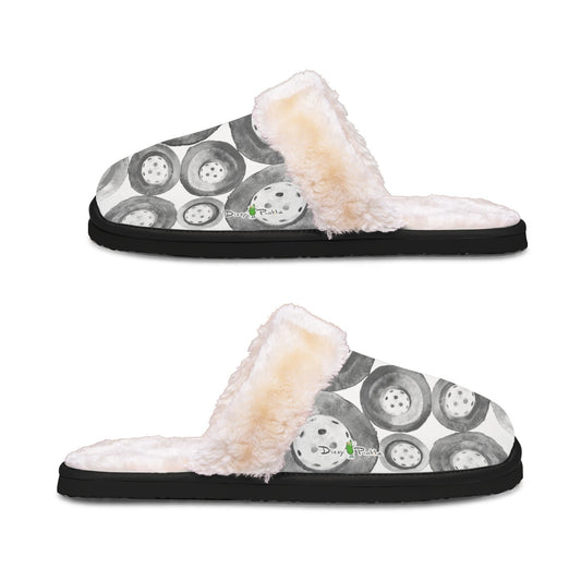 Dizzy Pickle Heidi BKW Women's Pickleball Plush Slippers