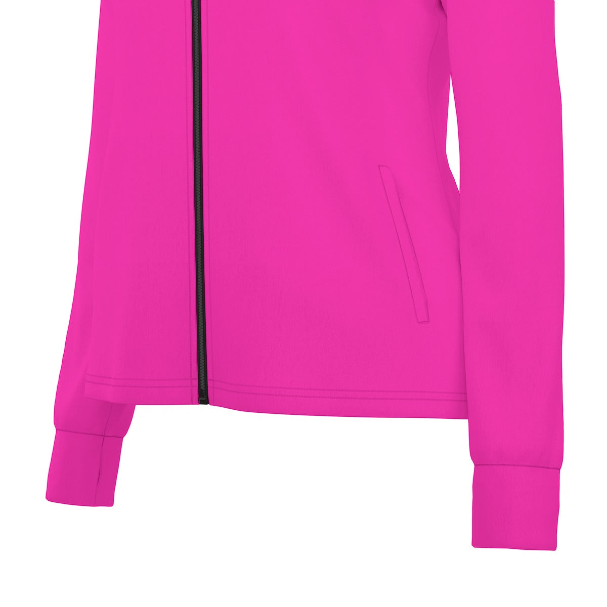 Dizzy Pickle DZY P Classic Hot Pink Women's Pickleball Long Sleeve Thumbhole Jacket