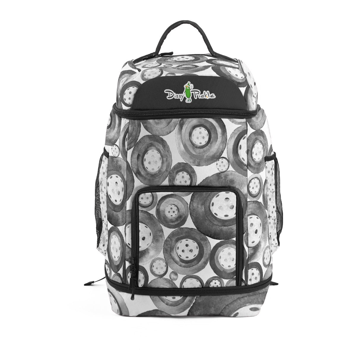 Dizzy Pickle Heidi BKW Large Courtside Pickleball Multi-Compartment Backpack with Adjustable Straps