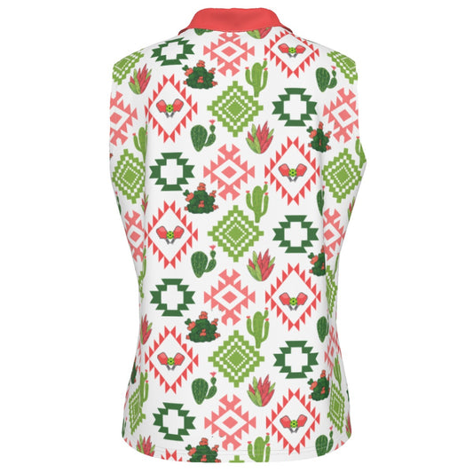 Dizzy Pickle Tammy PP2 Women's Pickleball Sleeveless Polo Shirt