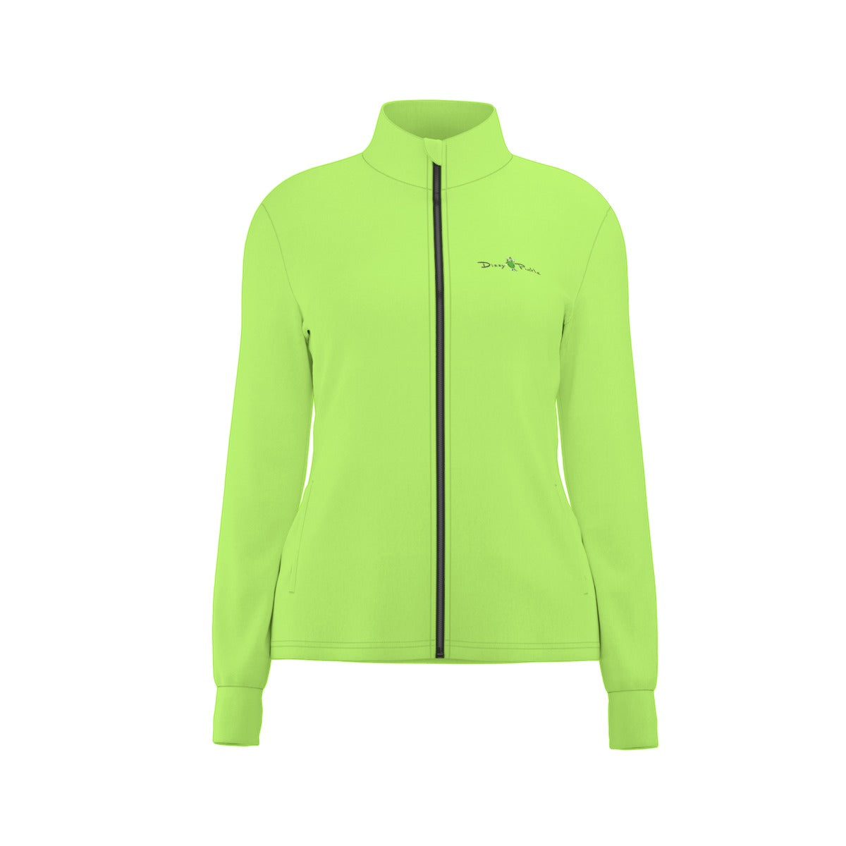 Dizzy Pickle DZY P Classic Lime Green Women's Pickleball Long Sleeve Thumbhole