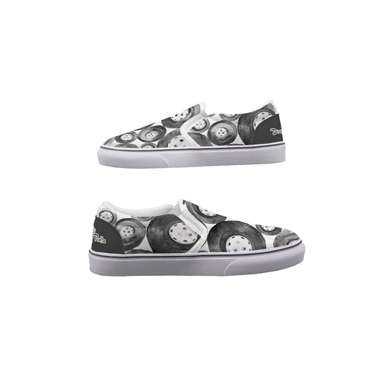 Dizzy Pickle Heidi BKW Main Women's Casual Slip-On Canvas Shoes