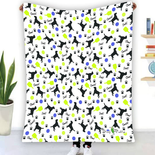 Dizzy Pickle Connie Pickleball Courtside Flannel Blanket
