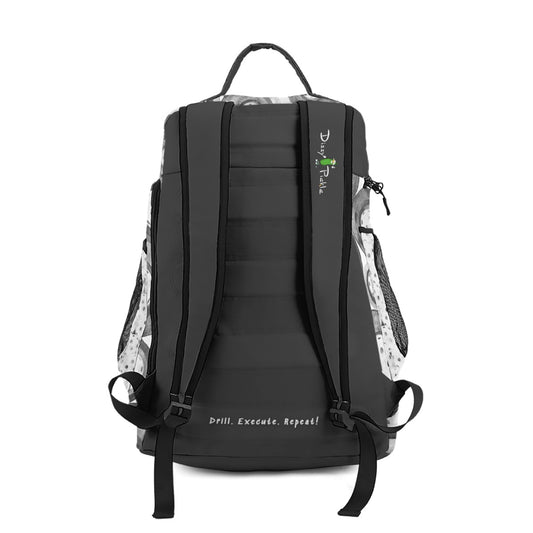 Dizzy Pickle Heidi BKW Large Courtside Pickleball Multi-Compartment Backpack with Adjustable Straps