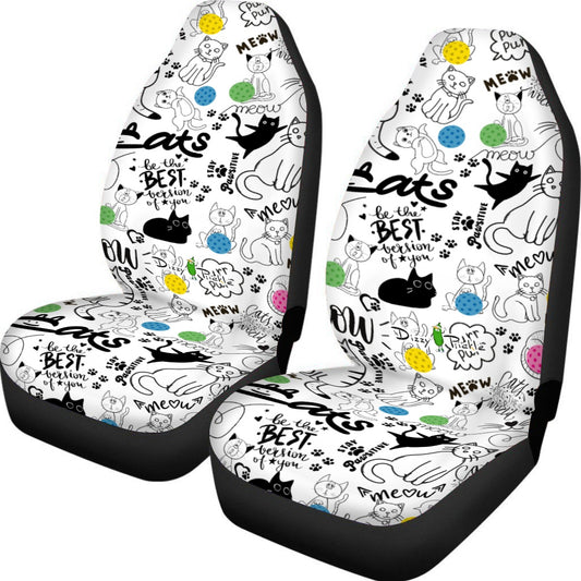 Dizzy Pickle Sassy Universal Car Seat Cover (Includes a pair of seat covers.)