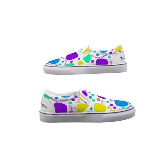 Dizzy Pickle Sharon Paddle Up! Women's Casual Slip-On Canvas Shoes