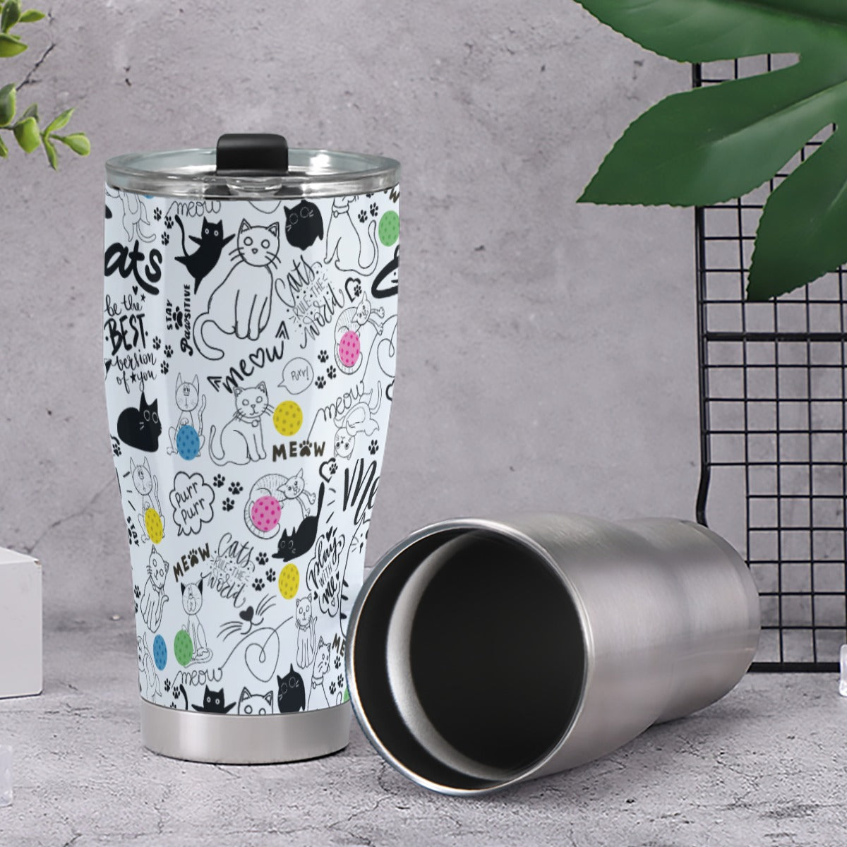 Dizzy Pickle Sassy Pickleball 30oz Insulated Tumbler 3.94"x7.87"x2.95"