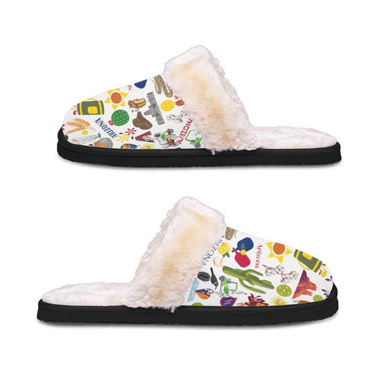 Dizzy Pickle Arizona Women's Pickleball Plush Slippers