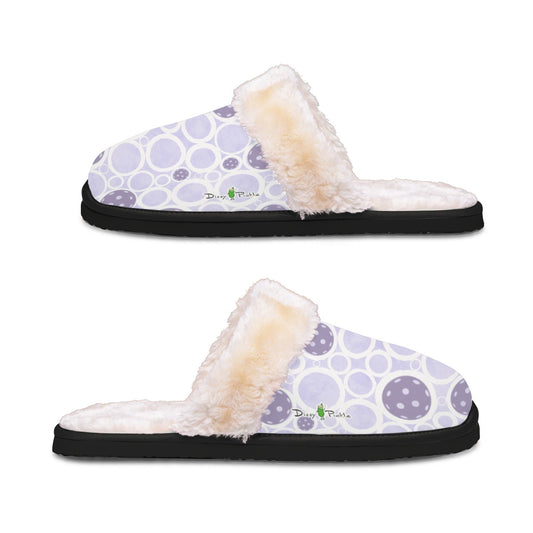 Dizzy Pickle Sophie Balls Women's Pickleball Plush Slippers