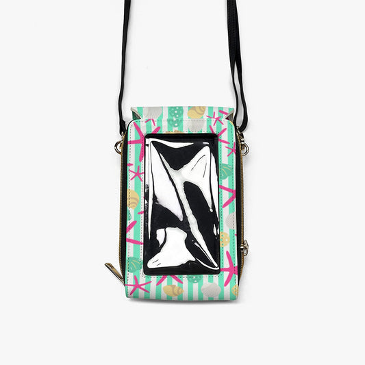 Dizzy Pickle Joann Stripes Women's Pickleball Mobile Phone Crossbody Bag