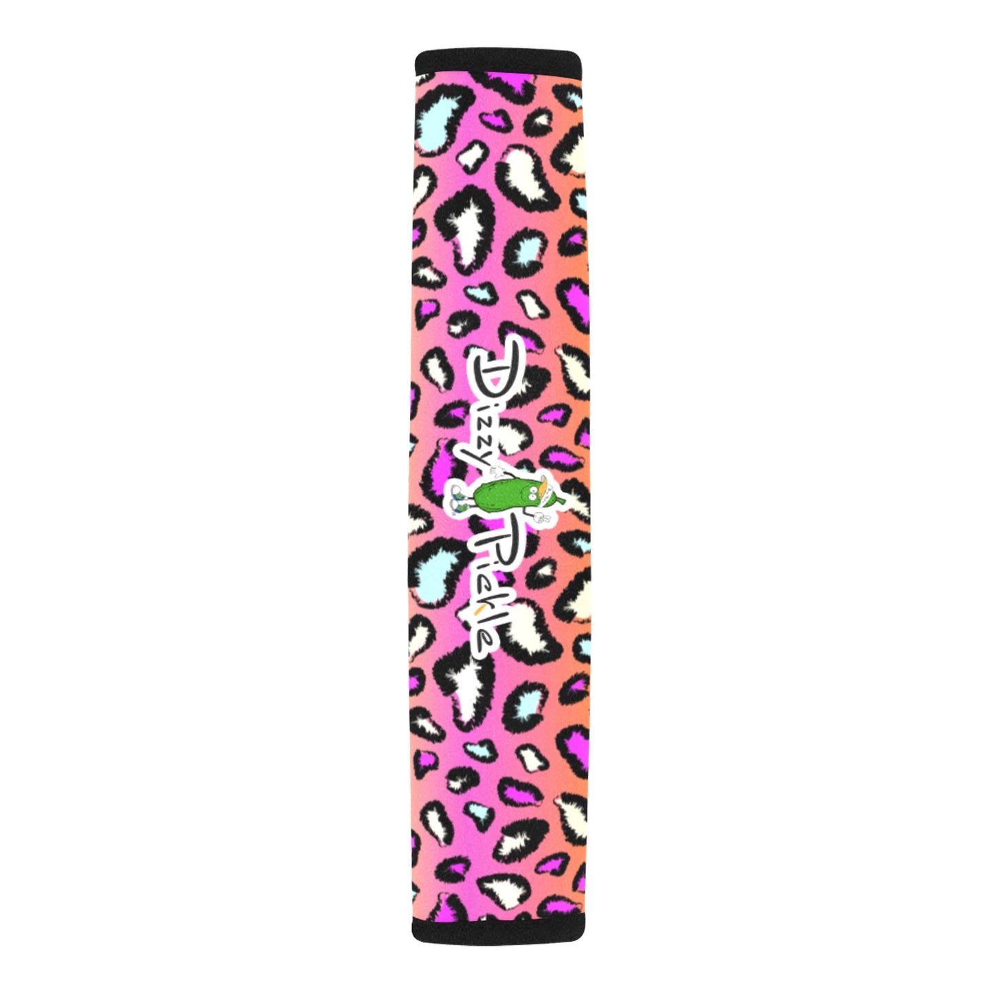 Dizzy Pickle Amber Rainbow Car Seat Belt Cover 7" x 12.6"