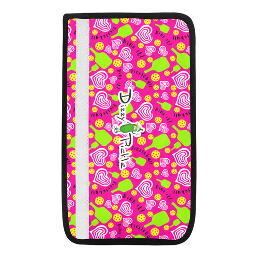 Dizzy Pickle Dinking Diva PG Car Seat Belt Cover 7" x 12.6"