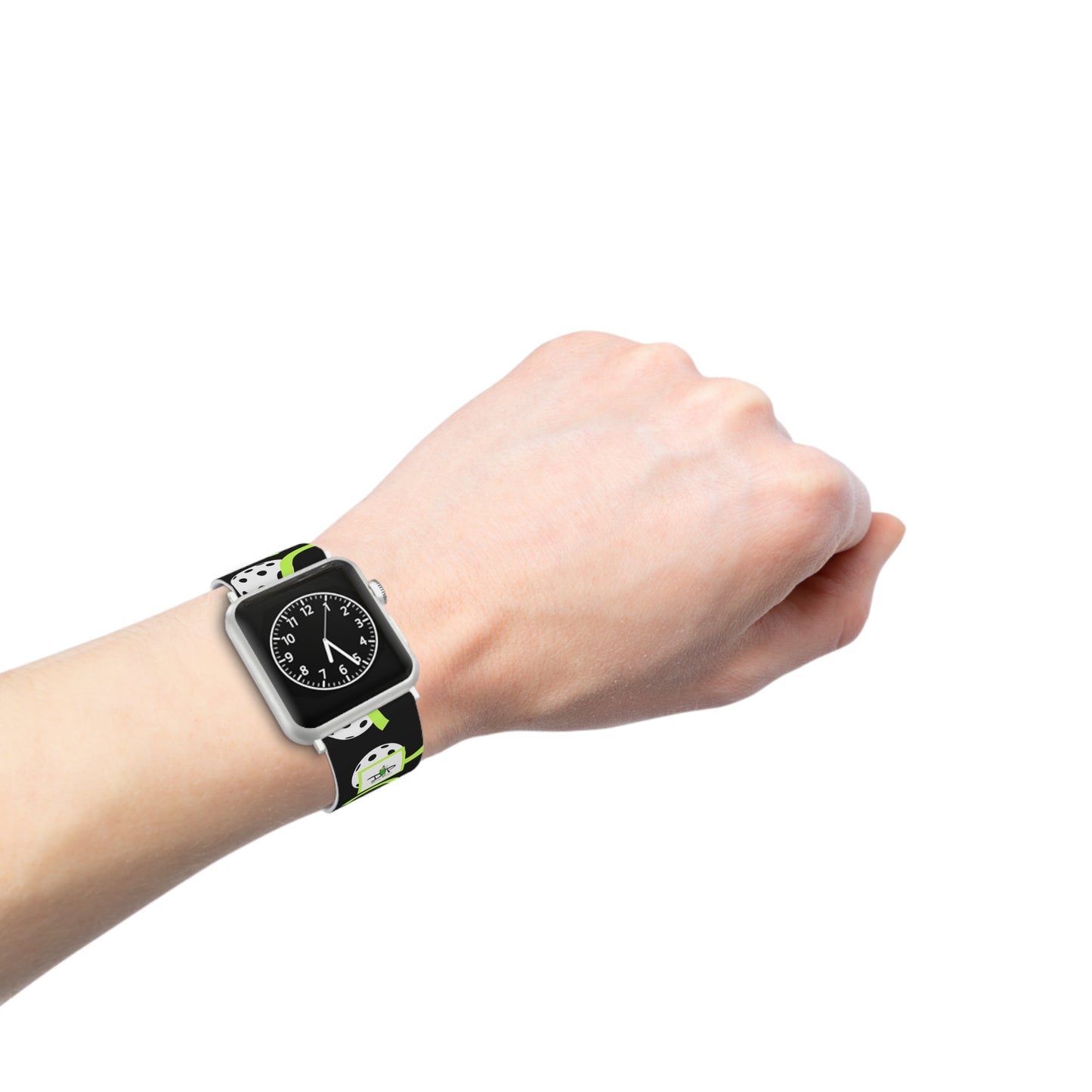 Dizzy Pickle Believe Black_Green Pickleball Performance Apple Watch Band