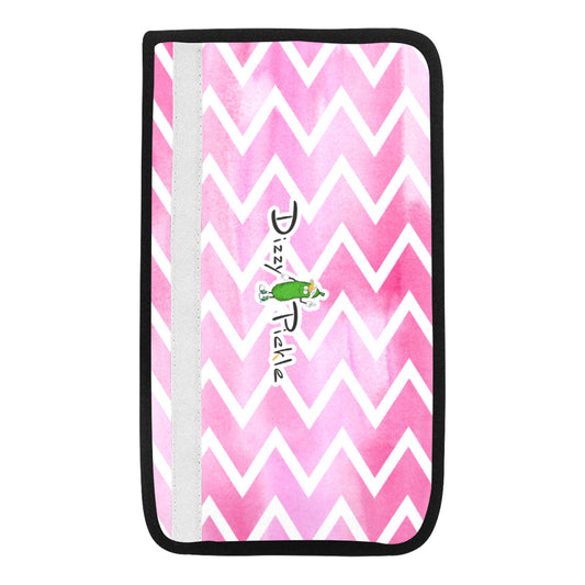 Dizzy Pickle Avery Zig Zag Car Seat Belt Cover 7" x 12.6"