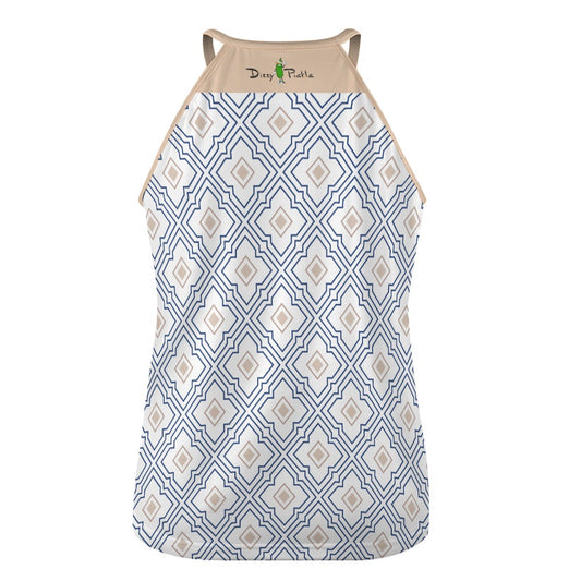 Dizzy Pickle Let's GEO YT90TY Women's Pickleball Crew Neck Vest