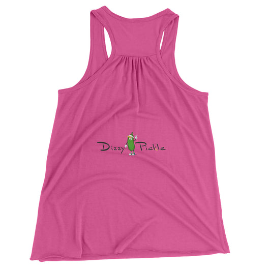 Dizzy Pickle Dink Dink Smash Women's Pickleball Raceback Tank
