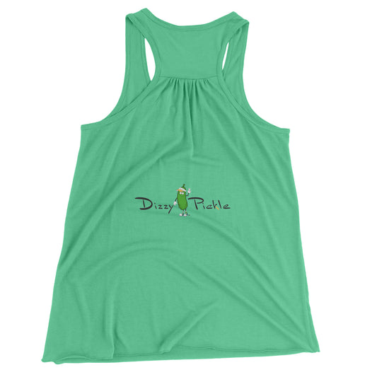 Dizzy Pickle Love at First Serve BP Women's Pickleball Flowy Raceback Tank