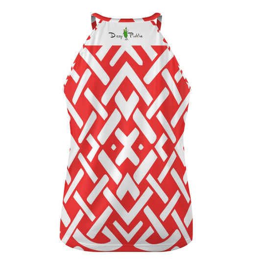 Dizzy Pickle Let's GEO YT39OP Women's Pickleball Crew Neck Vest