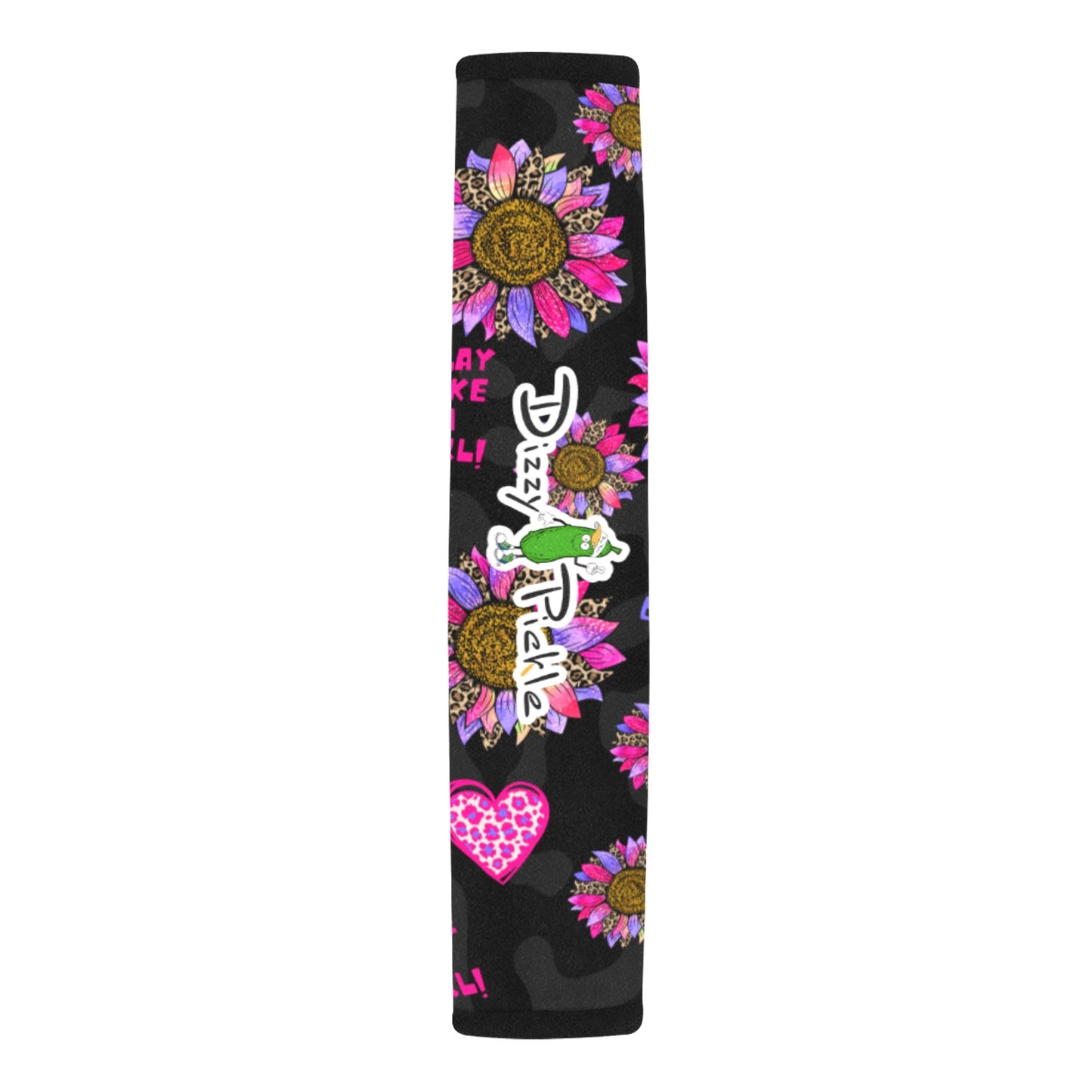Dizzy Pickle Amber Wild and Free Car Seat Belt Cover 7" x 12.6"