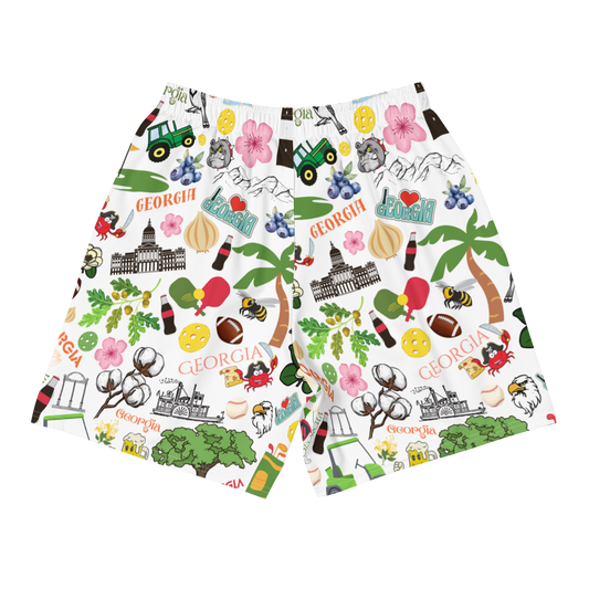 Dizzy Pickle Georgia Women's Pickleball Athletic Long Shorts with Pockets