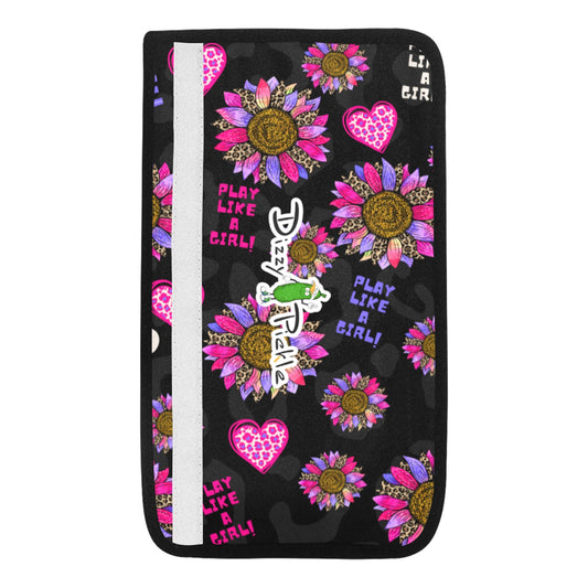 Dizzy Pickle Amber Wild and Free Car Seat Belt Cover 7" x 12.6"
