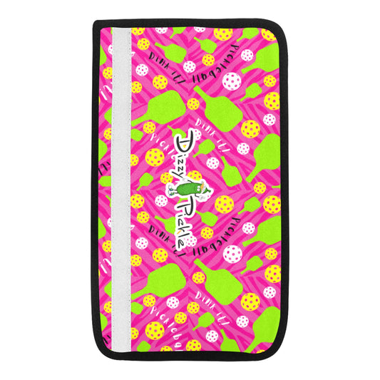 Dizzy Pickle Dinking Diva Heats PG Car Seat Belt Cover 7" x 12.6"