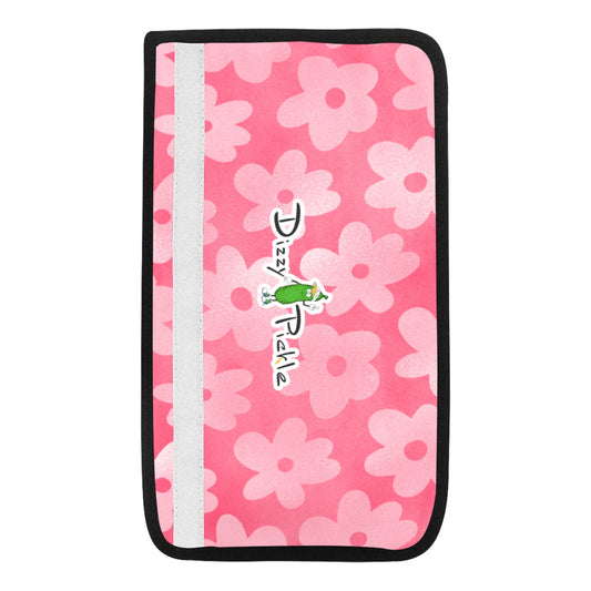 Dizzy Pickle Adleigh Blooms Car Seat Belt Cover 7" x 12.6"