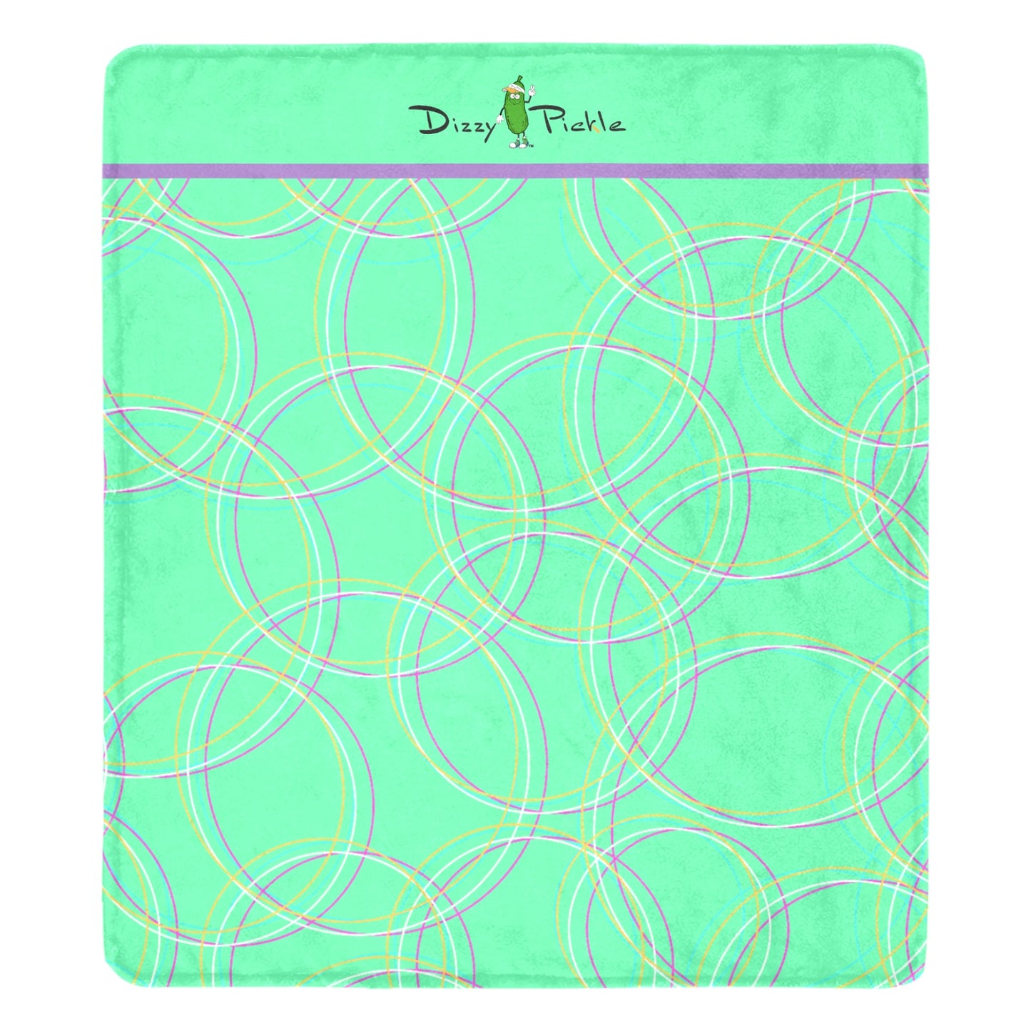 Dizzy Pickle Emily Collection Ultra-Soft Micro Fleece Blanket