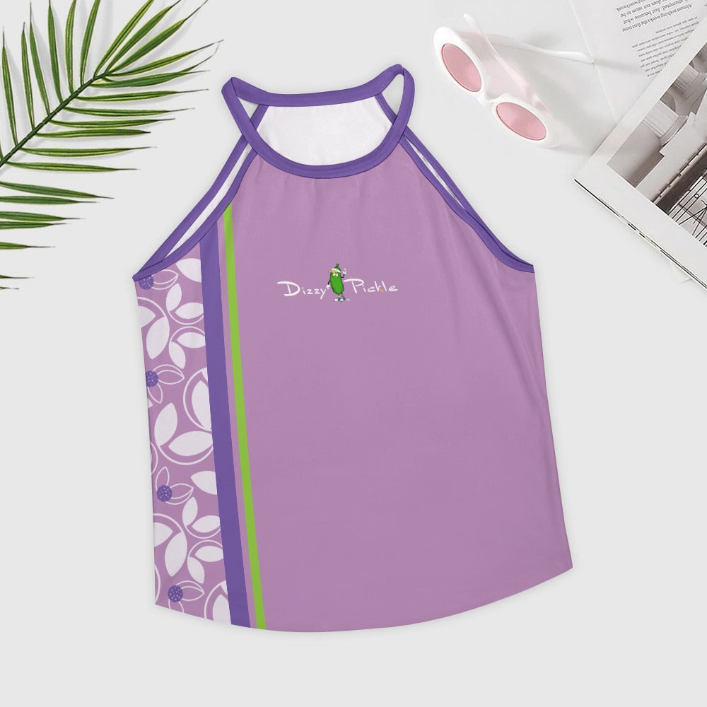 Dizzy Pickle Beth Lavender Women's Pickleball Crew Neck Vest