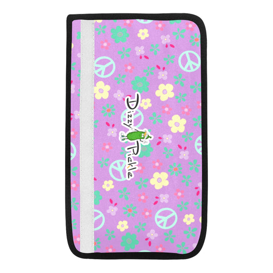 Dizzy Pickle Hope Lavender Car Seat Belt Cover 7" x 12.6"