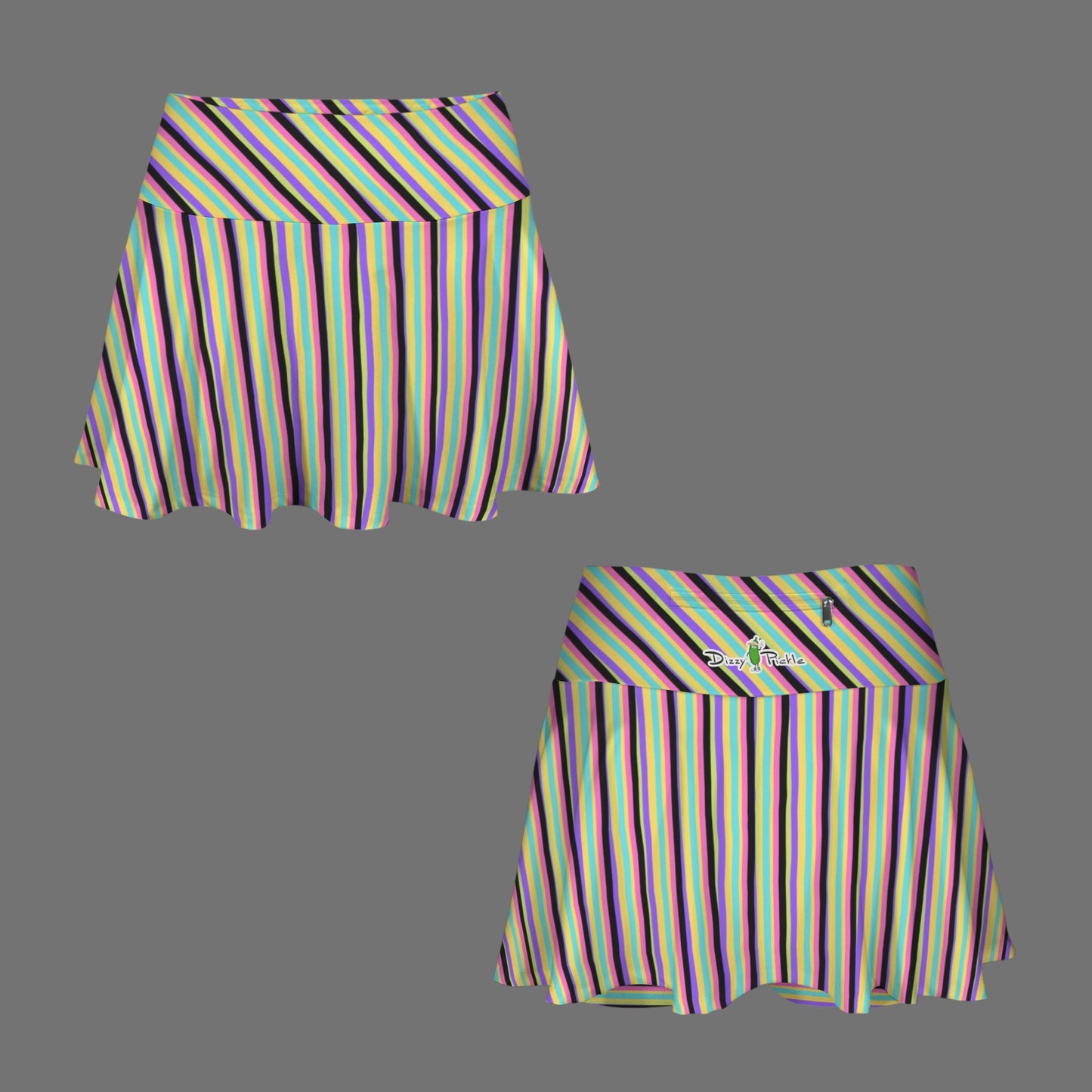 Donna Black Stripes