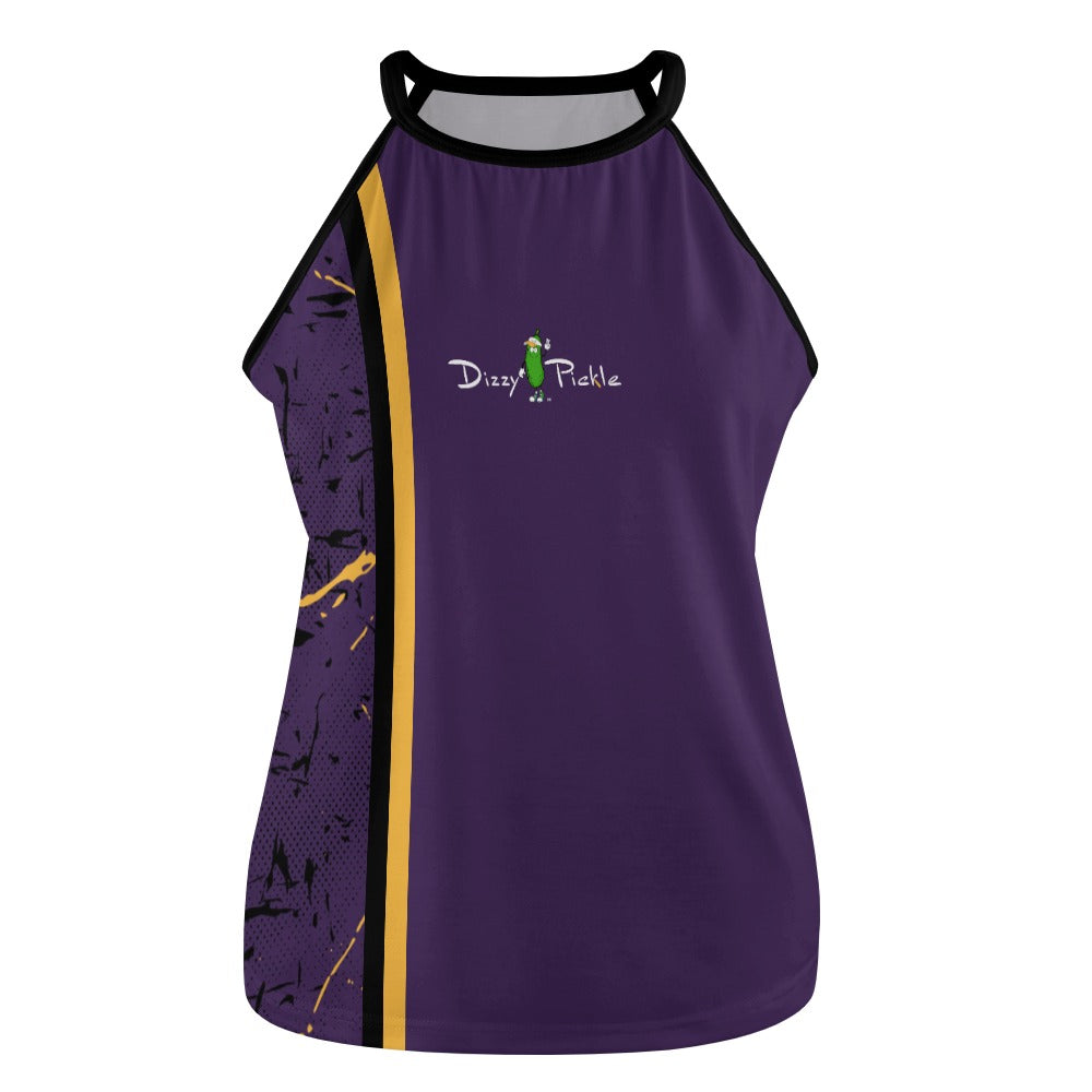 Dizzy Pickle Lynne Purple Women's Pickleball Crew Neck Vest